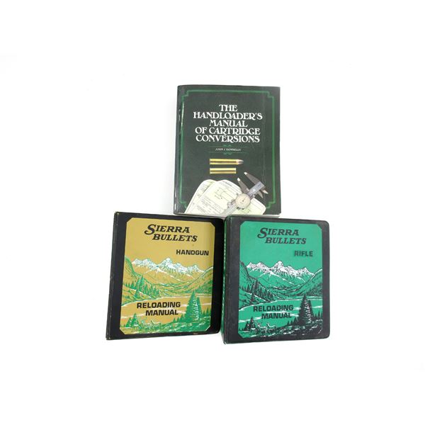 ASSORTED RELOADING BOOK LOT