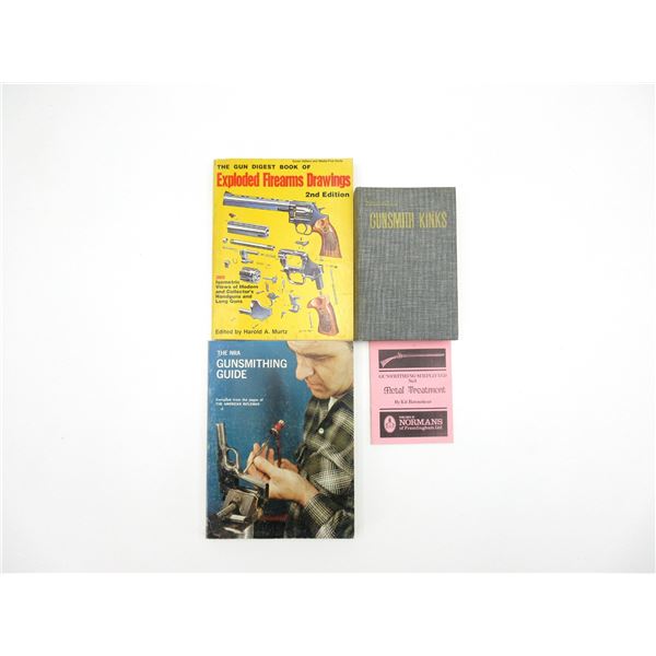 ASSORTED GUNSMITHING / ETC. BOOK LOT