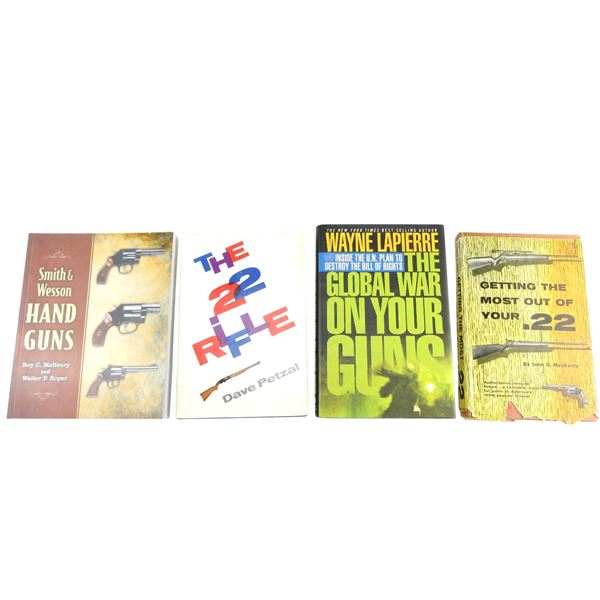 ASSORTED FIREARMS BOOK LOT