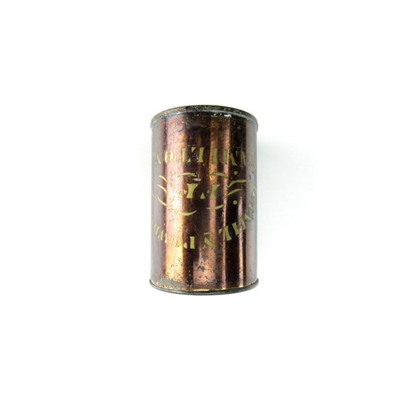 1860'S THE HAMILTON POWDER CO. BLACK POWDER TIN