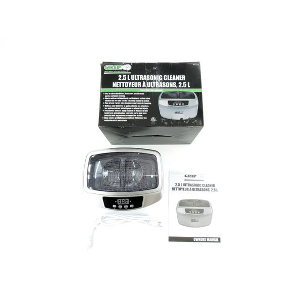 GRIP 2.5 LITER ULTRASONIC CLEANER