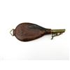 Image 1 : VINTAGE LEATHER SHOT / POWDER FLASK
