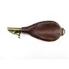 Image 2 : VINTAGE LEATHER SHOT / POWDER FLASK