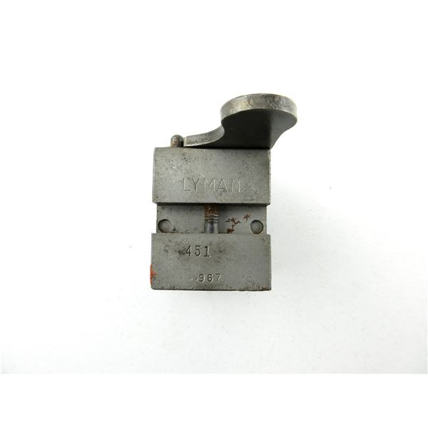 LYMAN .451 ROUND BALL MOLD