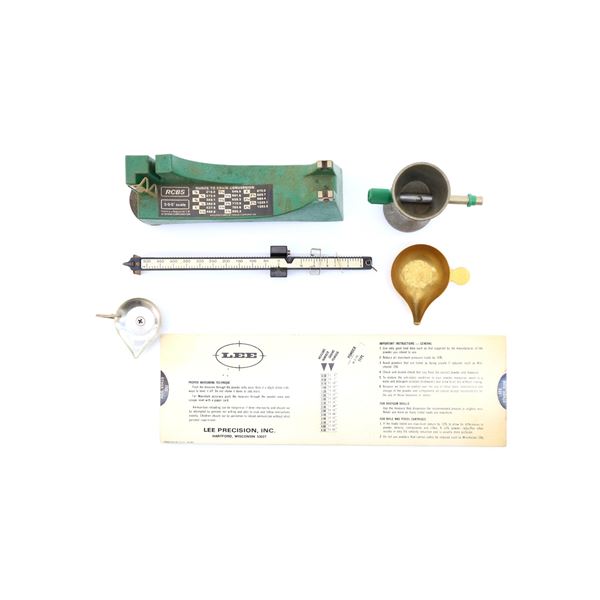 ASSORTED RELOADING ACCESSORIES LOT