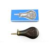 Image 2 : REPRODUCTION COLT STAND OF FLAGS STYLE POWDER FLASK