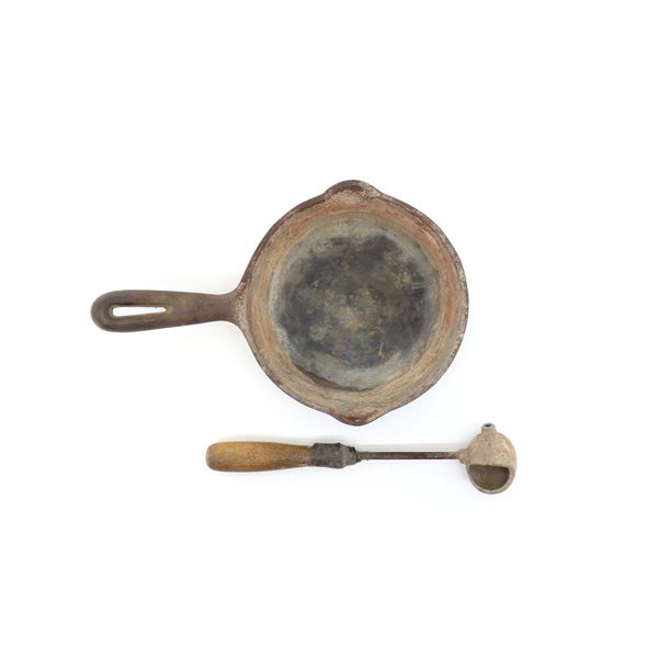 LEAD POURING LADLE / PAN LOT