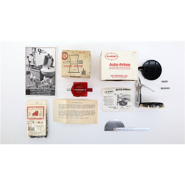 ASSORTED RELOADING ACCESSORIES LOT