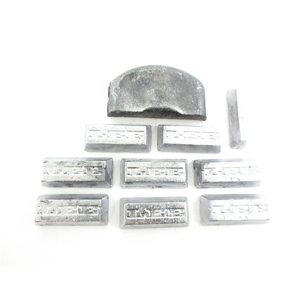 LEAD INGOTS LOT