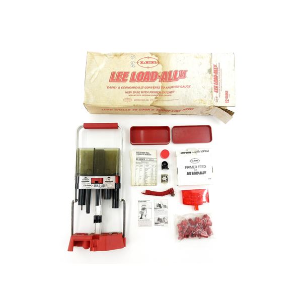 LEE LOAD-ALL II 16 GAUGE RELOADING PRESS, ETC. LOT