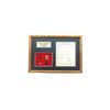 Image 1 : WWI CANADIAN MILITARY NAMED FRAMED MEDAL AND BADGES LOT