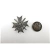 Image 1 : PRE-1900 / WWII GERMAN SHOOTING MEDAL AND WAR MERIT CROSS 2ND CLASS SILVER MEDAL LOT
