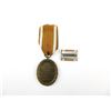 Image 2 : WWII GERMAN WEST WALL MEDAL WITH RIBBON BAR LOT
