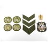 Image 2 : WWII CANADIAN MILITARY BADGE LOT