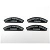 Image 3 : ASSORTED CANADIAN CORRECTIONAL SERVICE / POLICE BADGES LOT
