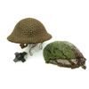 Image 2 : WWII CANADIAN MKII HELMET WITH NETS LOT