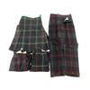 Image 1 : BRITISH / UNKNOWN MILITARY PLAID UNIFORM KILT AND PANTS LOT