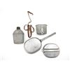 Image 2 : WWII U.S. MILITARY MESS TIN AND CANTEEN LOT
