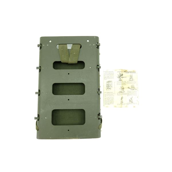WWII U.S. MILITARY PACKBOARD