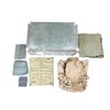 Image 1 : UNKNOWN MILITARY TRUNK AND ASSORTED MILITARY ACCESSORIES LOT
