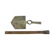 Image 2 : WWI CANADIAN / BRITISH ENTRENCHING TOOL AND HELVE LOT