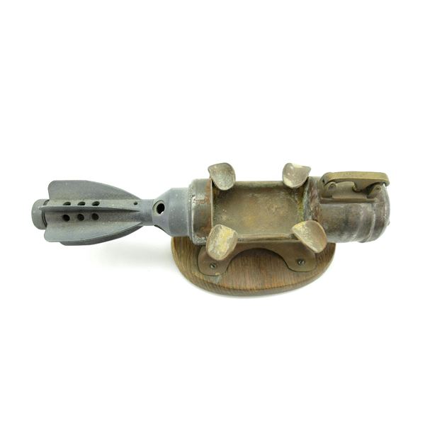 WWII BRITISH 2" MORTAR ASHTRAY TRENCH ART