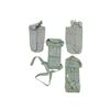 Image 1 : 1950'S ASSORTED MILITARY BLUE P37 WEB POUCHES LOT