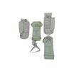 Image 2 : 1950'S ASSORTED MILITARY BLUE P37 WEB POUCHES LOT
