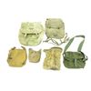 Image 1 : ASSORTED MILITARY CANVAS PACKS, POUCHES, ETC. LOT