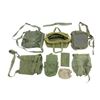 Image 2 : 1950'S ASSORTED MILITARY CANVAS PACKS, POUCHES, BAGS, ETC.