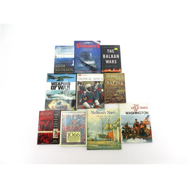 ASSORTED MILITARY BOOK LOT