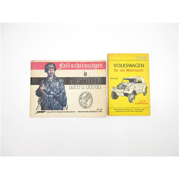 ASSORTED GERMAN MILITARY BOOK LOT