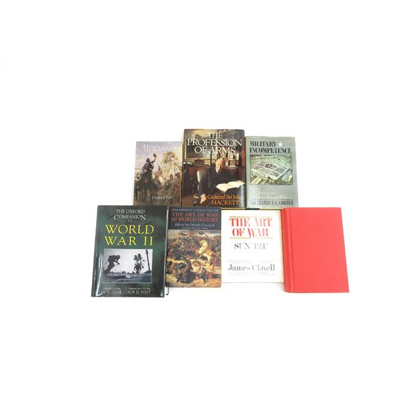 ASSORTED MILITARY BOOK LOT