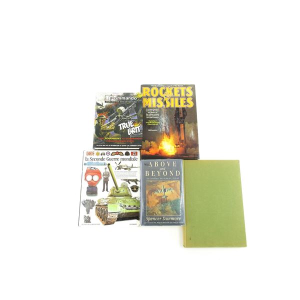 ASSORTED MILITARY BOOK LOT