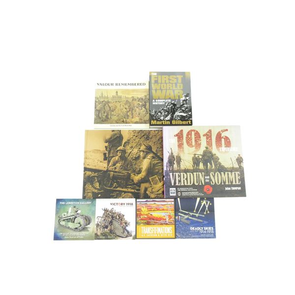 ASSORTED MILITARY BOOK LOT