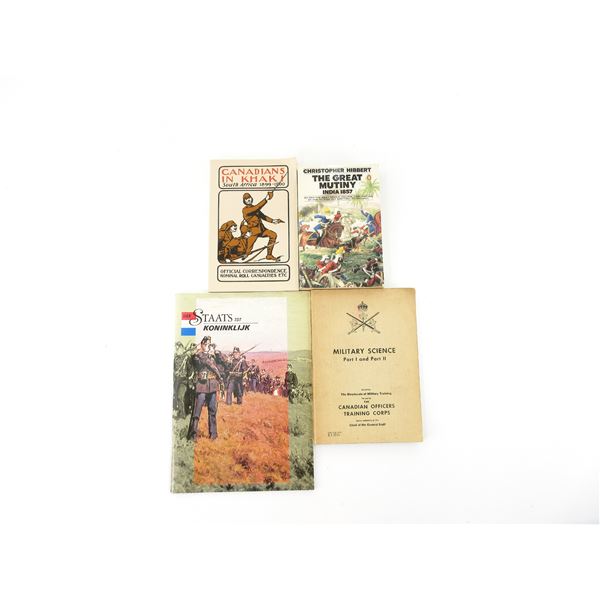 ASSORTED MILITARY BOOK LOT