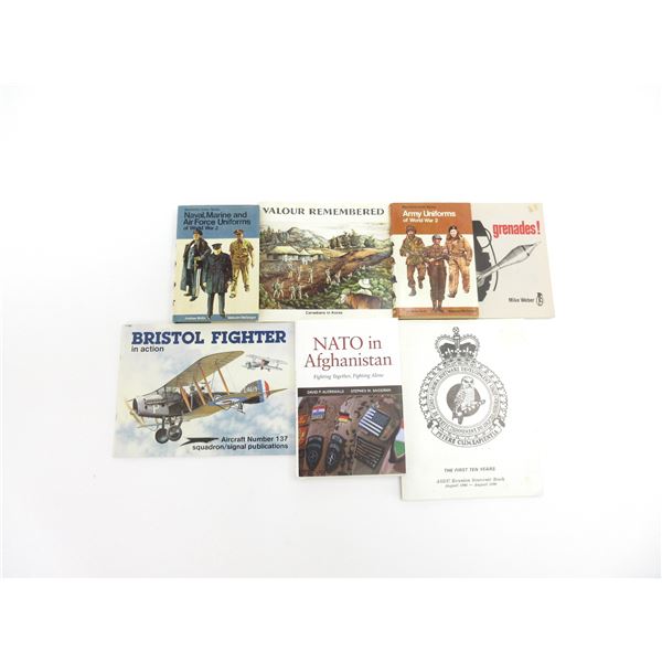 ASSORTED MILITARY BOOK LOT
