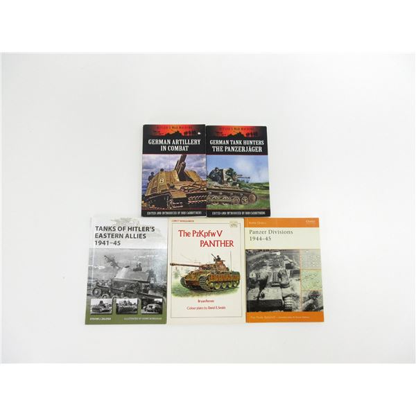 ASSORTED GERMAN MILITARY BOOK LOT