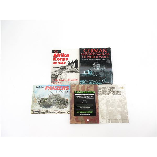 ASSORTED GERMAN MILITARY BOOK LOT