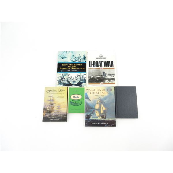 ASSORTED NAVAL BOOK LOT