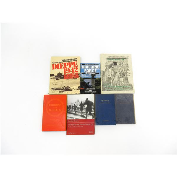 ASSORTED MILITARY BOOK LOT