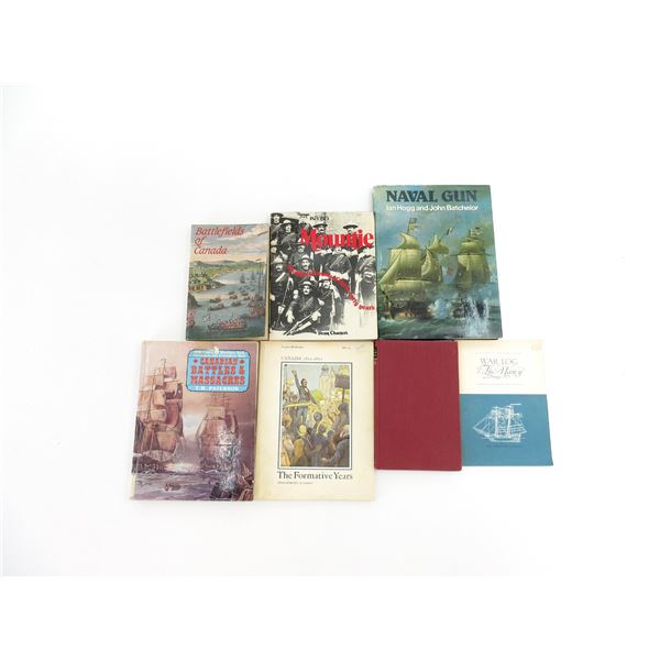 ASSORTED CANADIAN MILITARY BOOK LOT
