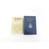 Image 1 : ASSORTED MILITARY RECORDS AND INSIGNIA BOOK LOT