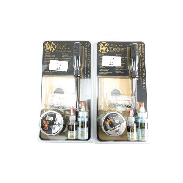 RWS .22 CAL. AIRGUN SHOOTER'S KIT