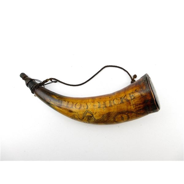 BLACK POWDER HORN