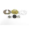 Image 2 : GERMAN PEAKED CAP BADGE LOT