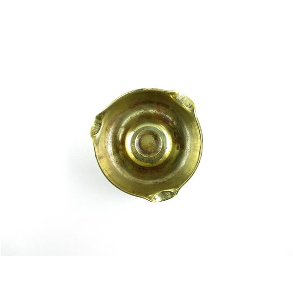 UNKNOWN MILITARY BRASS CASING ASHTRAY