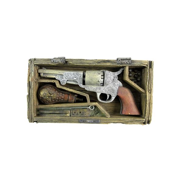 "SINGLE REVOLVER" WALL PLAQUE