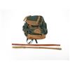 Image 1 : ASSORTED RIFLE SLINGS AND BACKPACK LOT