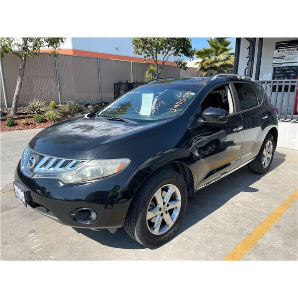 NISS MURANO 2009 APP/DUP-T/EXP-ONLY-SMOG